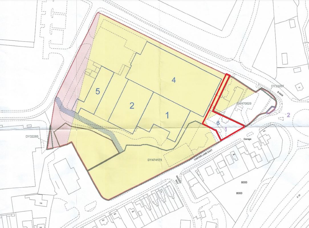 191 Carter Lane East Site & Car Parking, Berristow Lane, South Normanton, Derbyshire, DE55 2EG
