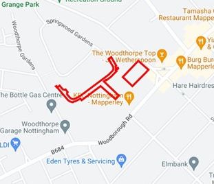 Land off Wickstead Close & Woodthorpe Drive, Mapperley Top, Nottingham, NG5 4HF