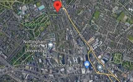 Flat 2, 7 Alpha Terrace, Nottingham, NG1 4EP