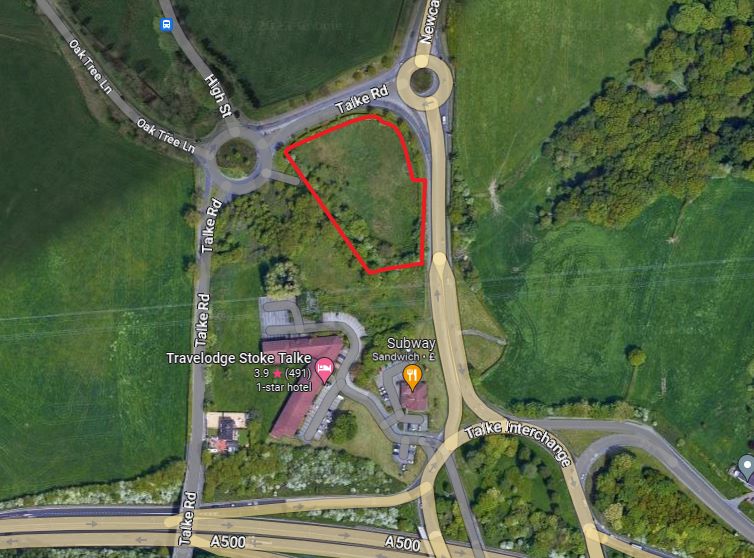 Land off Talke Road, Stoke-on-Trent, ST7 1QR