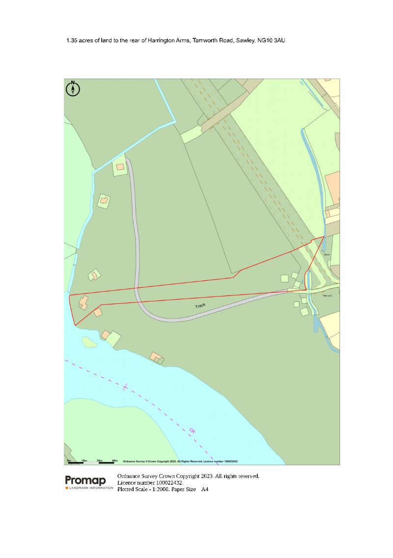 1.35 acres of Land off Tamworth Road, Long Eaton, Nottingham, NG10 3AU