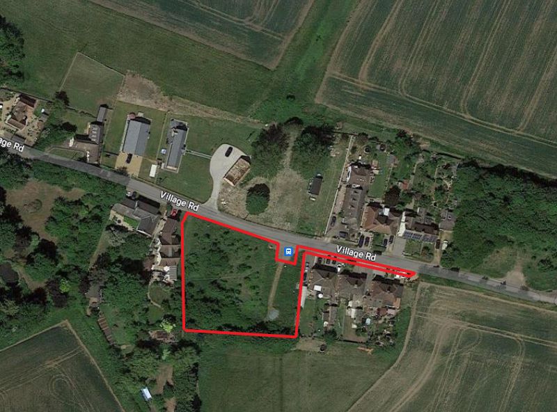 Land adjacent to, Walnut Cottage, Village Road, Cockayne Hatley, Sandy, SG19 2ED