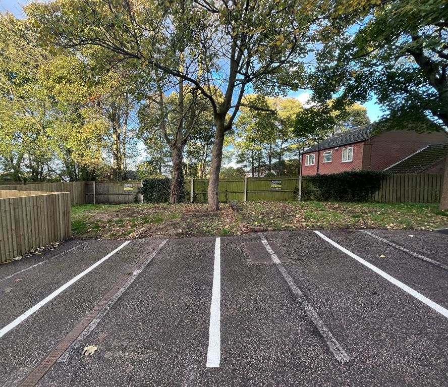 Land & Parking Spaces at The Hive, Southwell Road West, Mansfield, Nottinghamshire, NG18 4XX