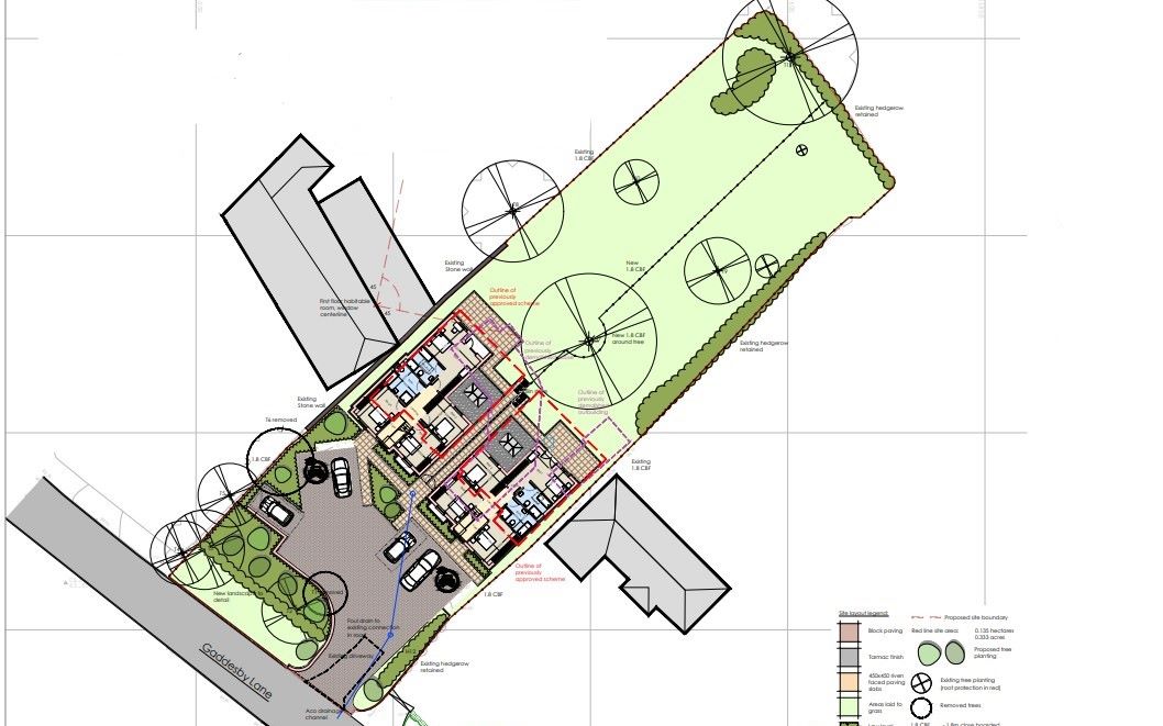 Land at 13 Gaddesby Lane, Rearsby, Leicestershire, LE7 4YJ