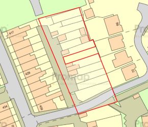 Land and Garages to the rear of 417 to 439 Wargrave Road, Newton-le-Willows, Merseyside, WA12 8RS