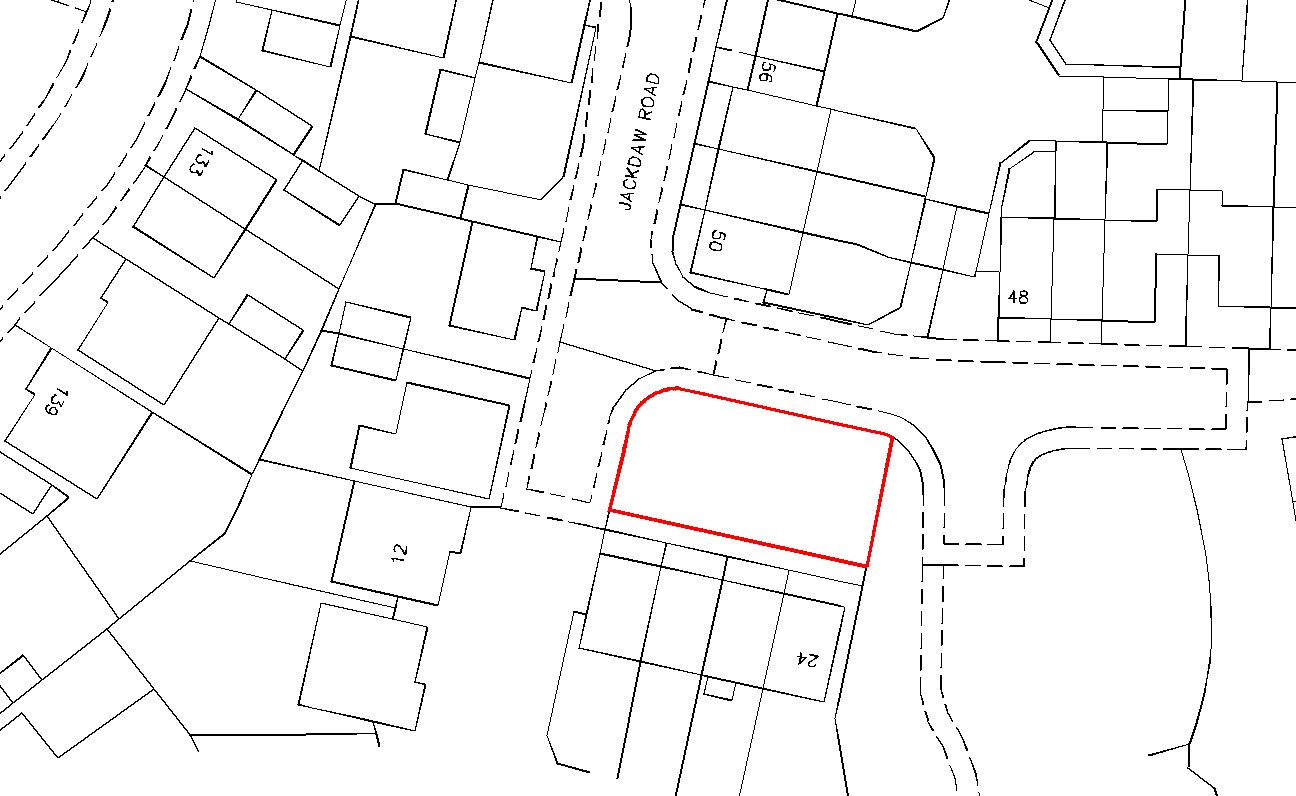 0.06 Acres of Land off Jackdaw Road, Corby, NN18 8RY