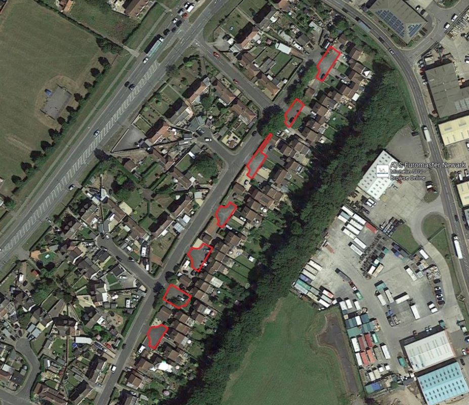 Parcels of Land on Middleton Road, Newark, Nottinghamshire, NG24 2DN