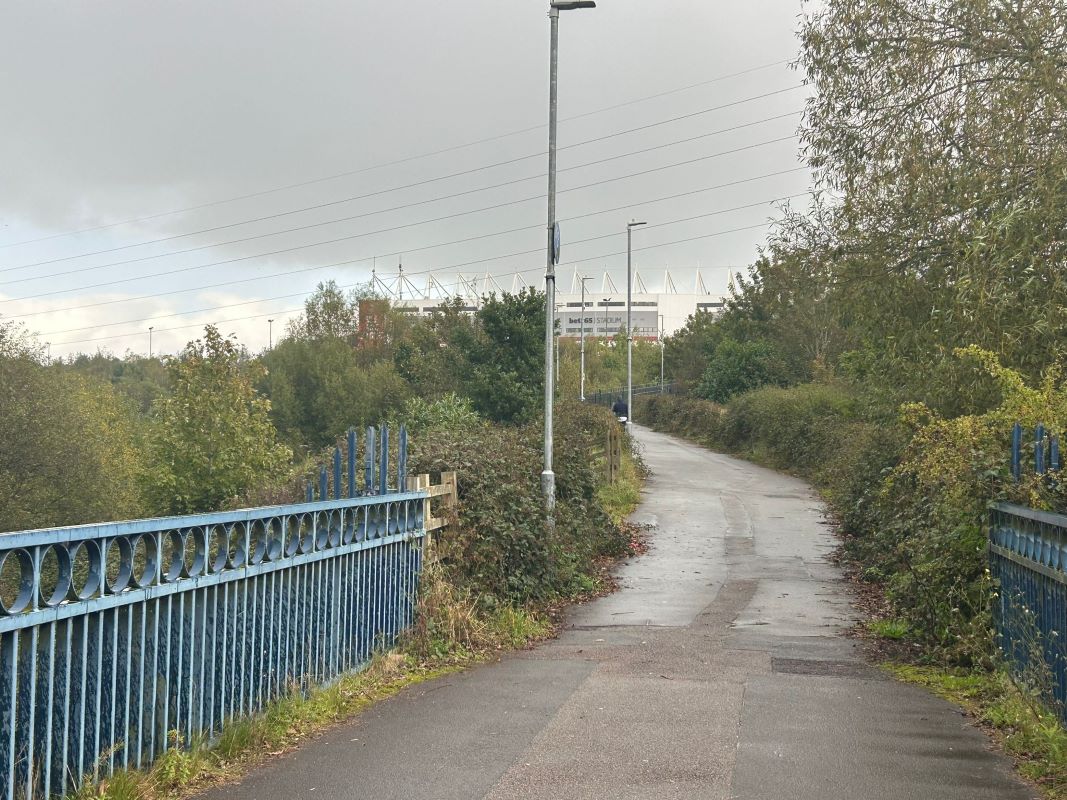 Land, Footpath & Bridge, Sideway, Stoke-on-Trent, Staffordshire, ST4 4EX