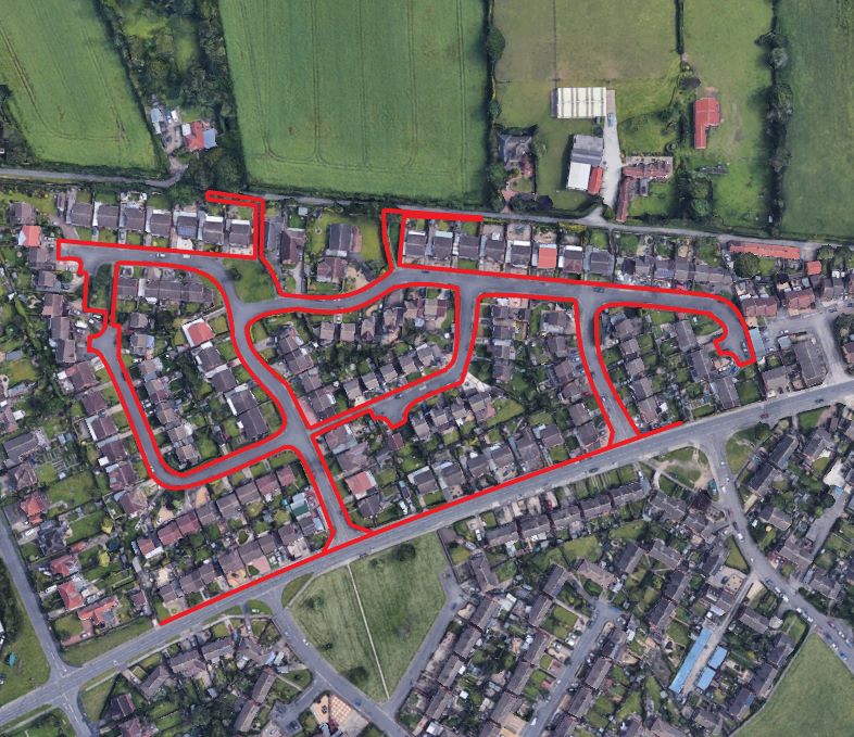 Land & Roadways on Broadfields, Calverton, Nottingham, NG14 6JQ