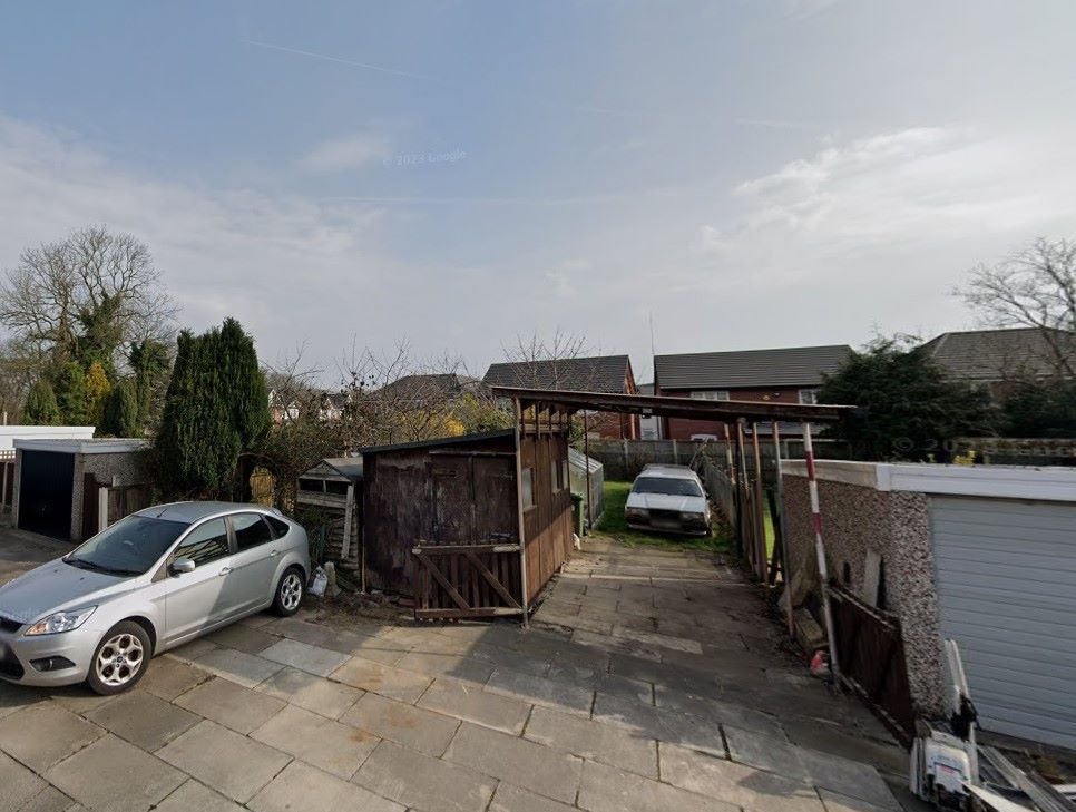 Land and Garages to the rear of 417 to 439 Wargrave Road, Newton-le-Willows, Merseyside, WA12 8RS