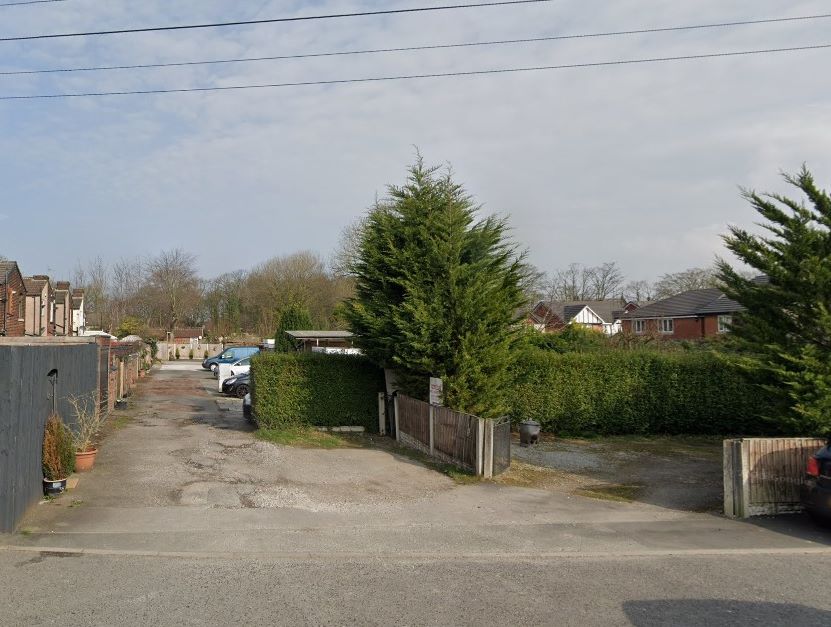 Land and Garages to the rear of 417 to 439 Wargrave Road, Newton-le-Willows, Merseyside, WA12 8RS