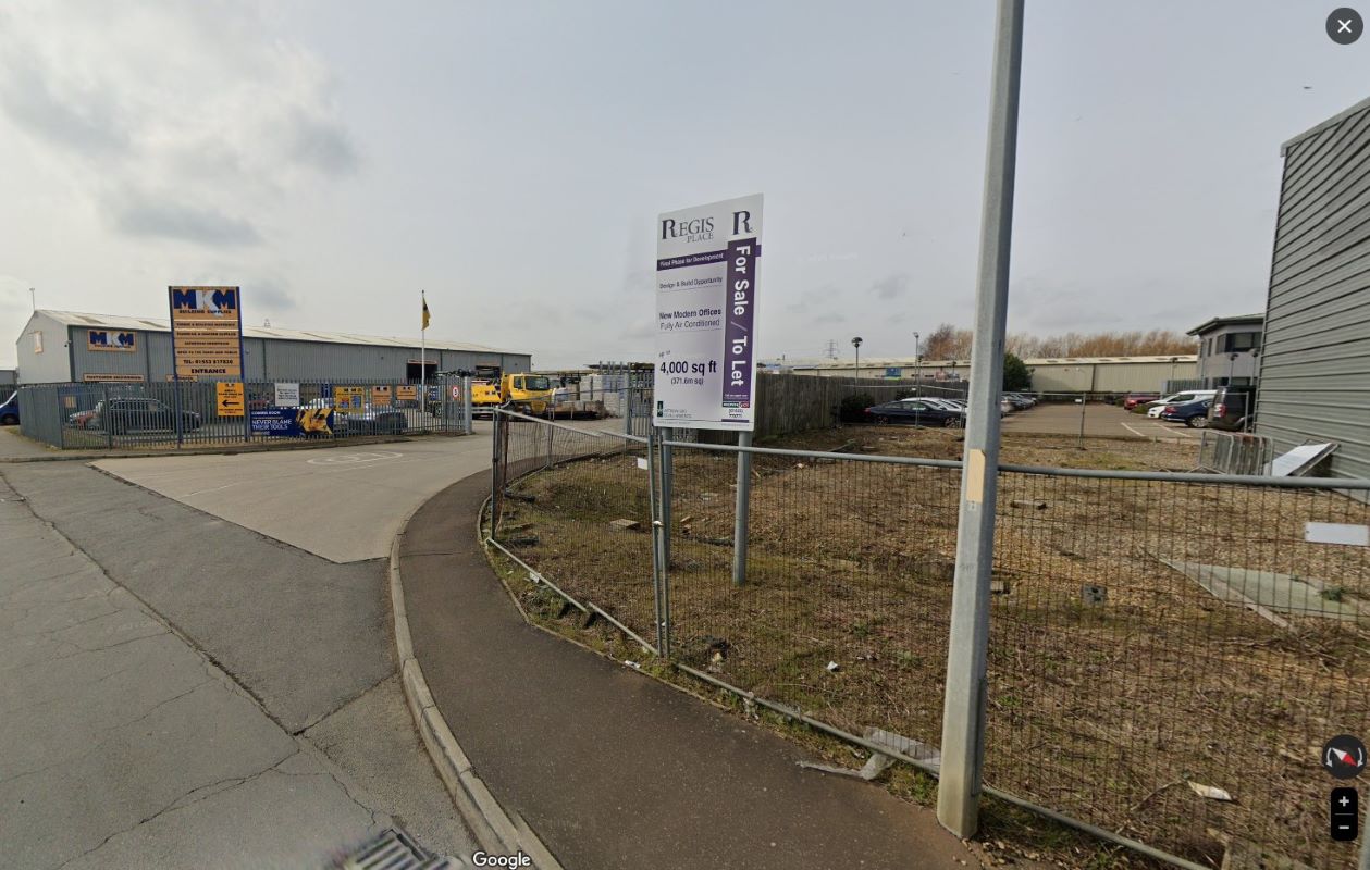 Development Land at, Regis Place Office Park, Regis Place, King's Lynn, Norfolk, PE30 2JN