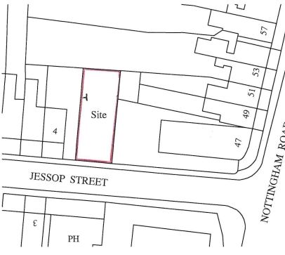 Building Plot adjacent to 4 Jessop Street, Codnor, Ripley, Derbyshire, DE5 9RN