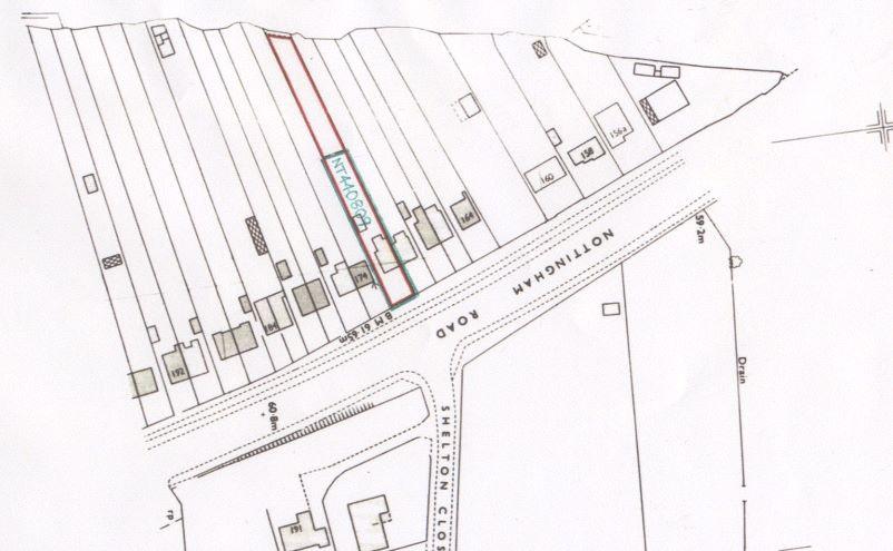 Land to the rear of 172 Nottingham Road, Hucknall, NG15 7ET