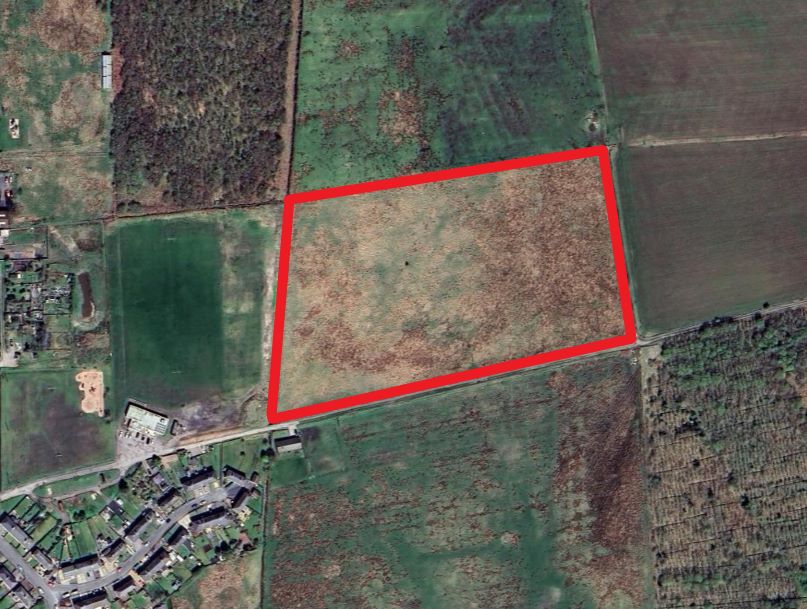 9.8 acres of land in Moresby Park, Whitehaven, Cumbria, CA28 8XB