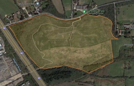 Land on South Side of Kirkby Lane, Pinxton, Nottinghamshire, NG16 6JA