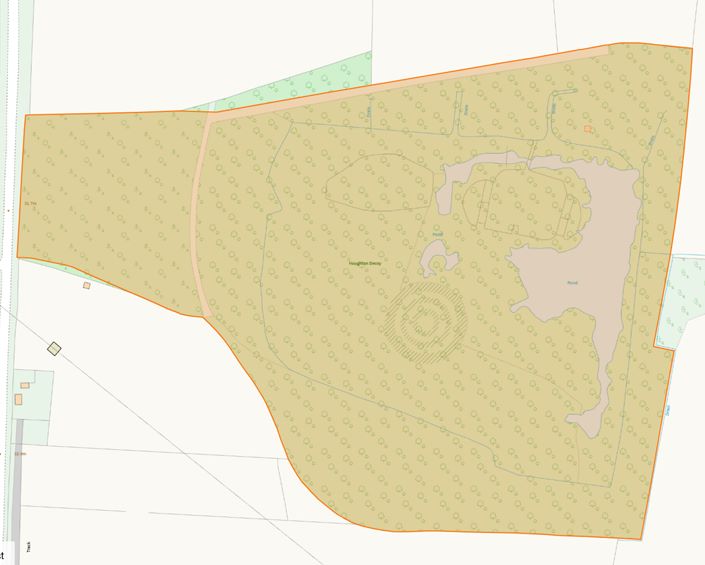 24.82 acres of Woodland & Pond, Retford Road, Haughton, DN22 8DY