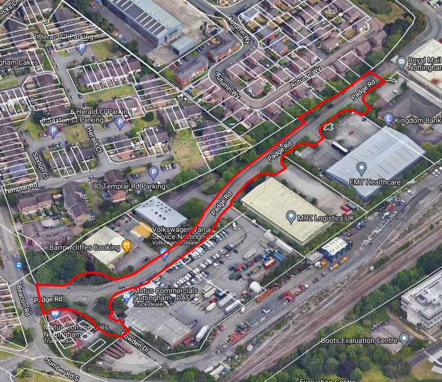 Land on Padge Road, Beeston, Nottingham, NG9 2JR