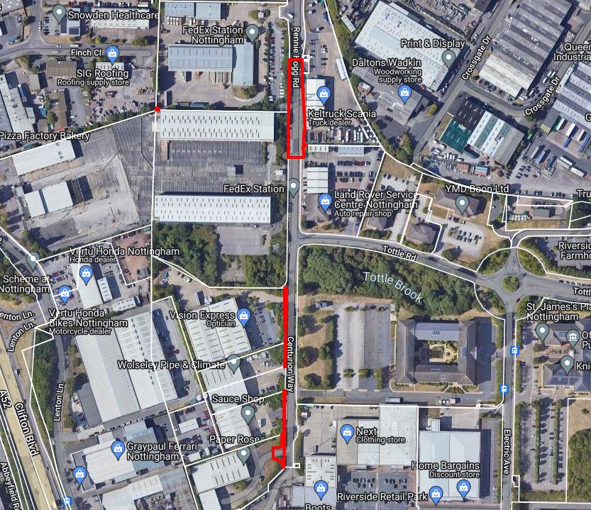 6 Parcels of Land off Rennie Hogg Road & Queens Drive, Nottingham, NG2 1RX