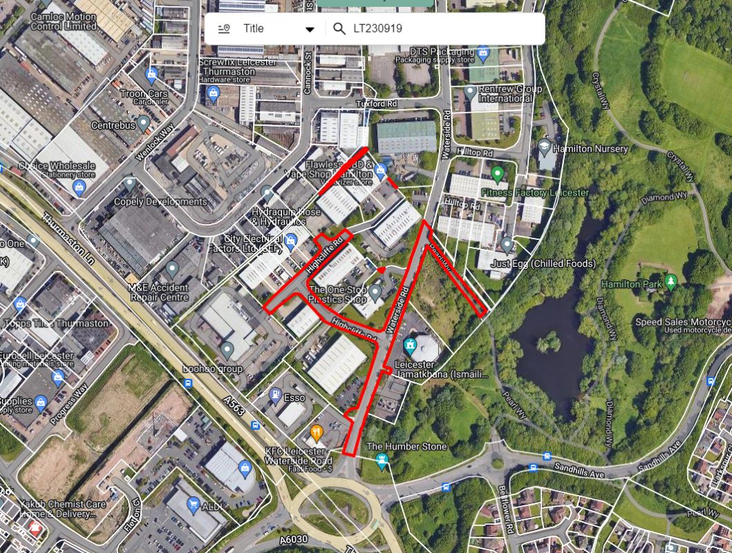 10 Parcels of Land off Waterside Road, Hilltop Road & Tuxford Road, Hamilton, Leicester, LE5 1TL