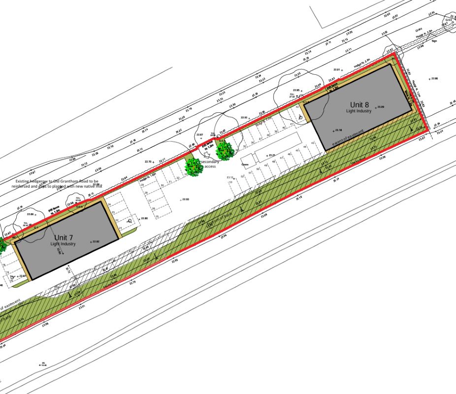 0.92 Acres of Development Land off Old Grantham Road, Whatton, Nottinghamshire, NG13 9FX