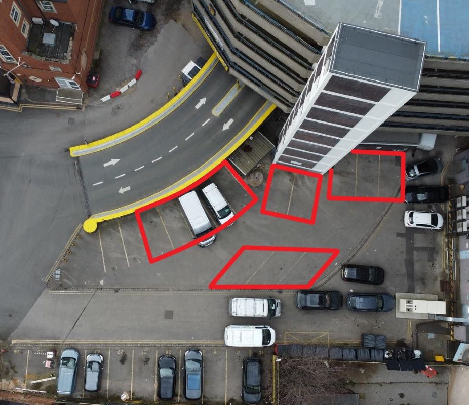 13 Car Parking Spaces Rutland Street, Nottingham City, NG1 6FL