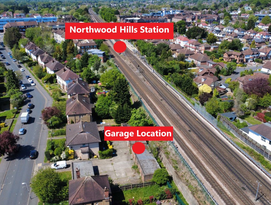 Garage 8 to the rear of 71 Tolcarne Drive, Pinner, Middlesex, HA5 2DH