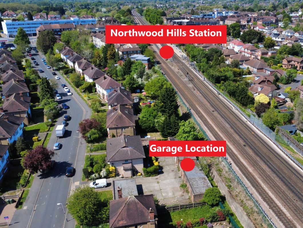 Garage 9 to the rear of 71 Tolcarne Drive, Pinner, Middlesex, HA5 2DH