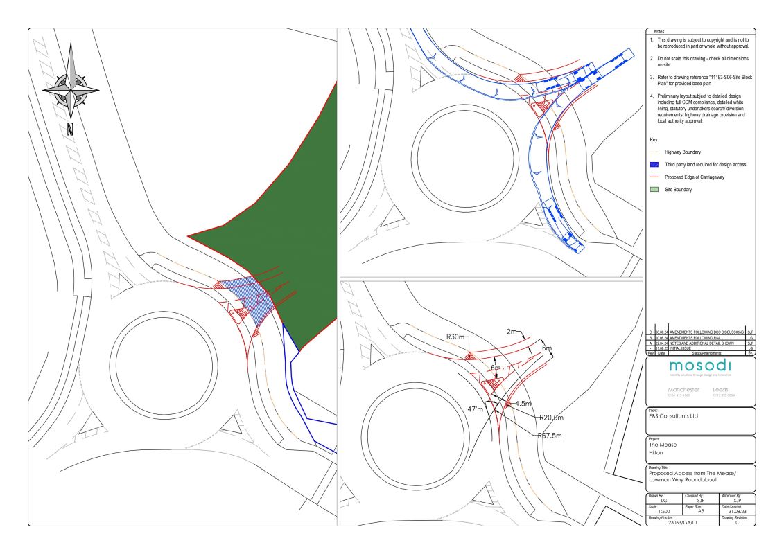 Development Land, Hilton Business Park, Hilton, Derbyshire, DE65 5LY
