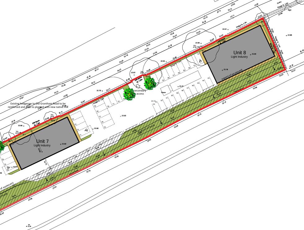 0.92 Acres of Development Land off Old Grantham Road, Whatton, Nottinghamshire, NG13 9FX