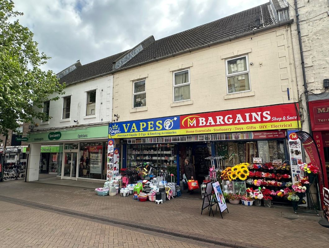 Units 1 & 2, 55 West Gate, Mansfield, Nottinghamshire, NG18 1RU