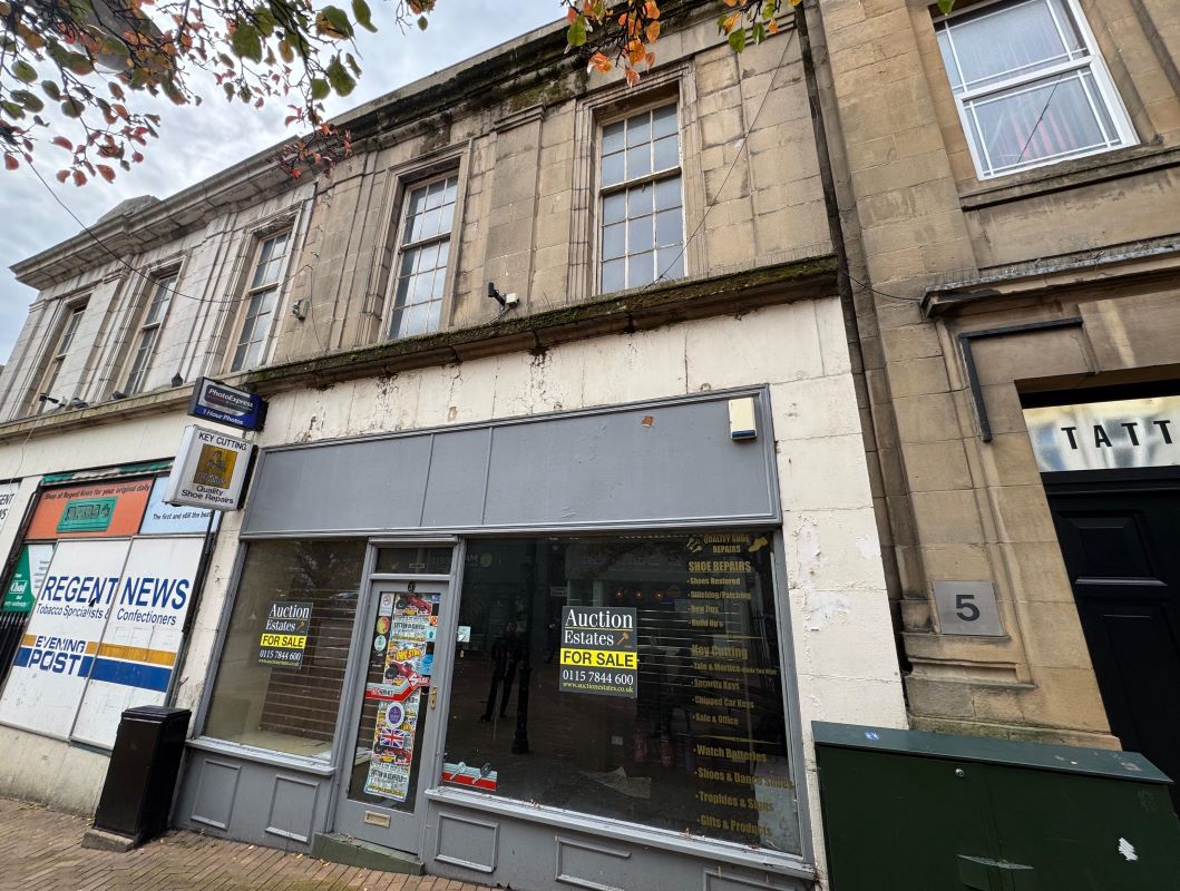 3 Regent Street, Mansfield, Nottinghamshire, NG18 1ST