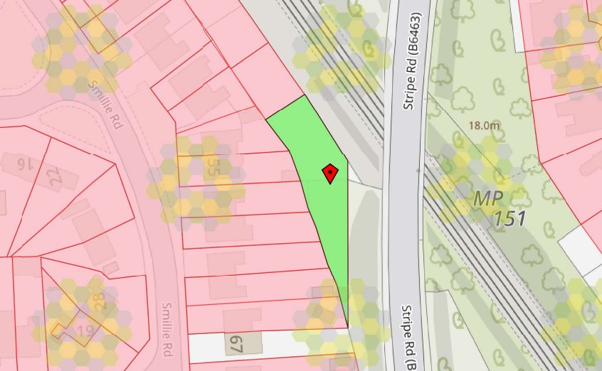 Land to the rear of 53 to 65, Smillie Road, New Rossington, Doncaster, DN11 0AW