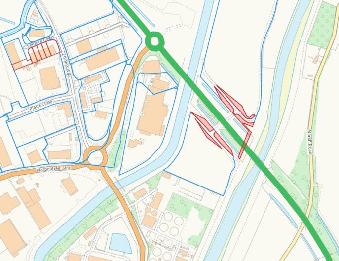 Roadside Parcels of Land, either side of the A16, Pinchbeck, Spalding, Lincolnshire, PE11 3UG