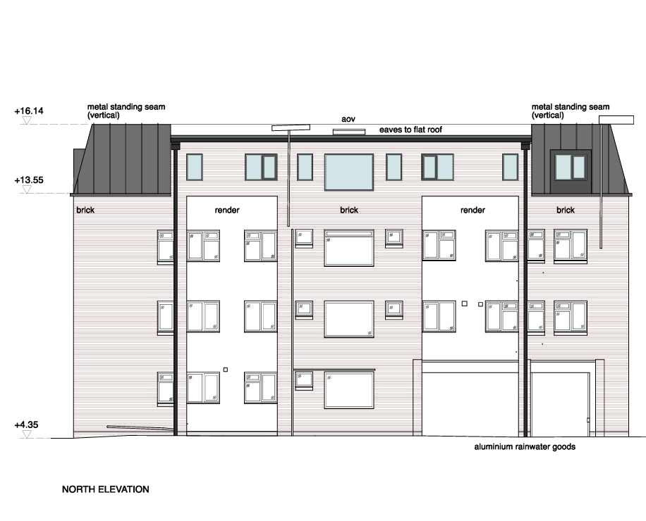 Airspace Development at Allestree Court, Walton Road, Bognor Regis, West Sussex, PO21 1NN