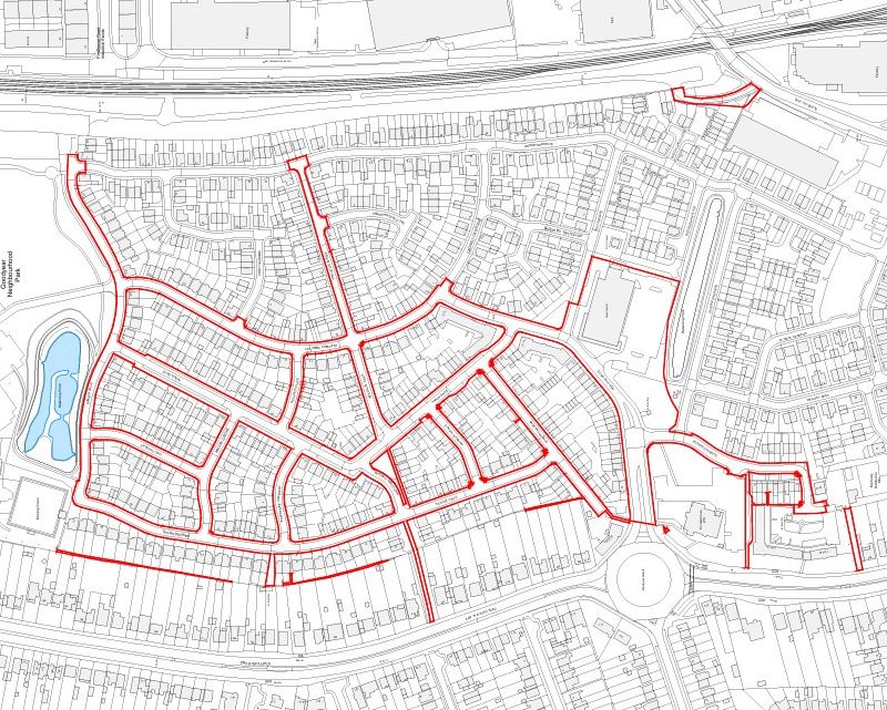 Land & Roadways at Banbury Place, Wolverhampton, West Midlands, WV10 6EE