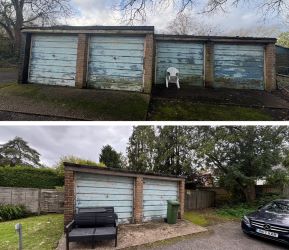 6 Lock-up Garages Julian Court, 147 Woodmill Lane, Southampton, Hampshire, SO18 2PG