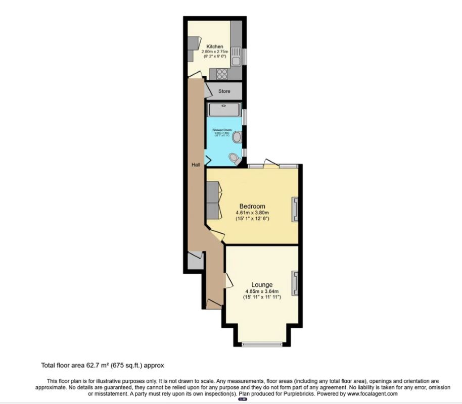 Lower Flat 28 Goldsmith Avenue, Southsea, Hampshire, PO4 8QT