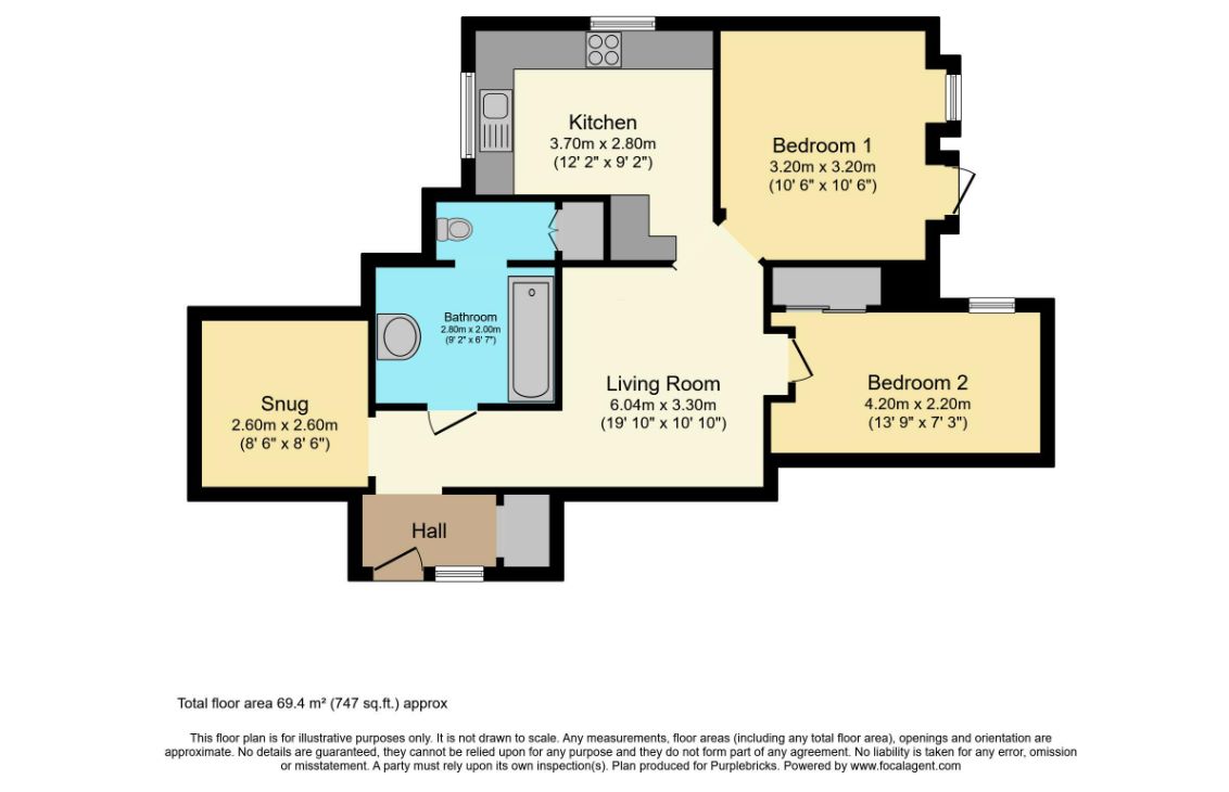 1a Courtenay Towers Courtenay Terrace, Hove, East Sussex, BN3 2WF