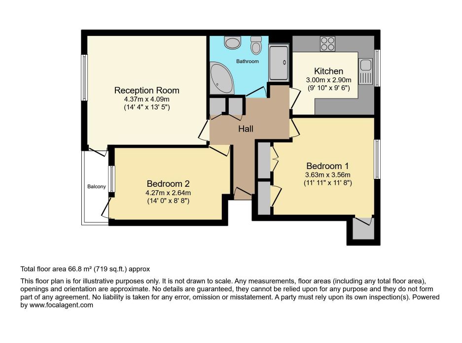 Flat 14 Blake House, Queensmead Road, Loudwater, High Wycombe, Buckinghamshire, HP10 9XE