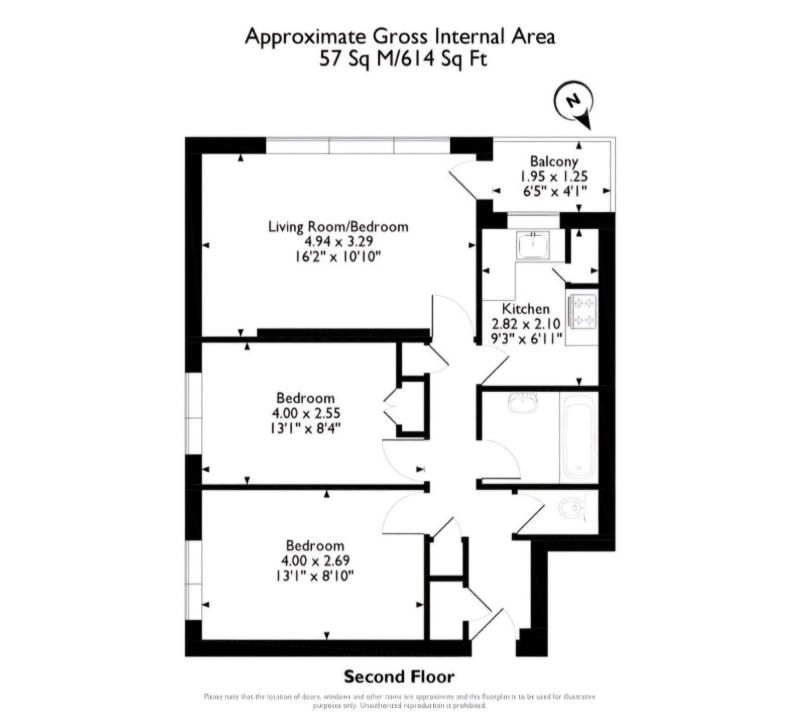 Flat 7 Lynde House, Gauden Road, London, SW4 6LN