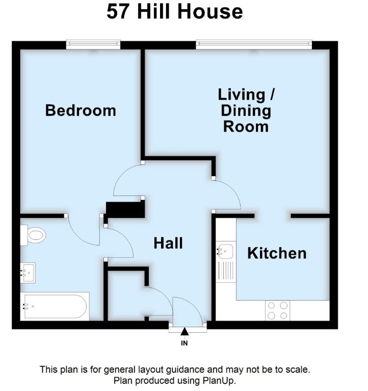 Flat 57 Hill House, Defence Close, London, SE28 0NQ
