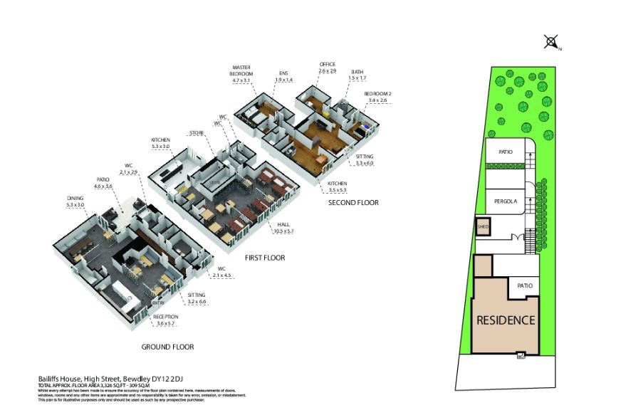 The Bailiffs House 68 High Street, Bewdley, Worcestershire, DY12 2DJ