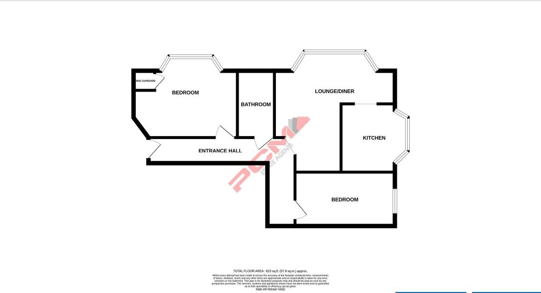 Basement Flat G Warrior House, 22 Warrior Square, St Leonards-on-Sea, East Sussex, TN37 6BS