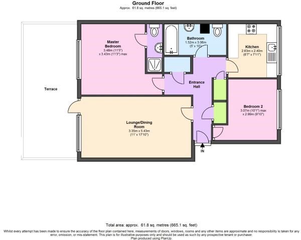 Flat 41 Churchfield Court, 39-41 Parkstone Road, Poole, Dorset, BH15 2NY