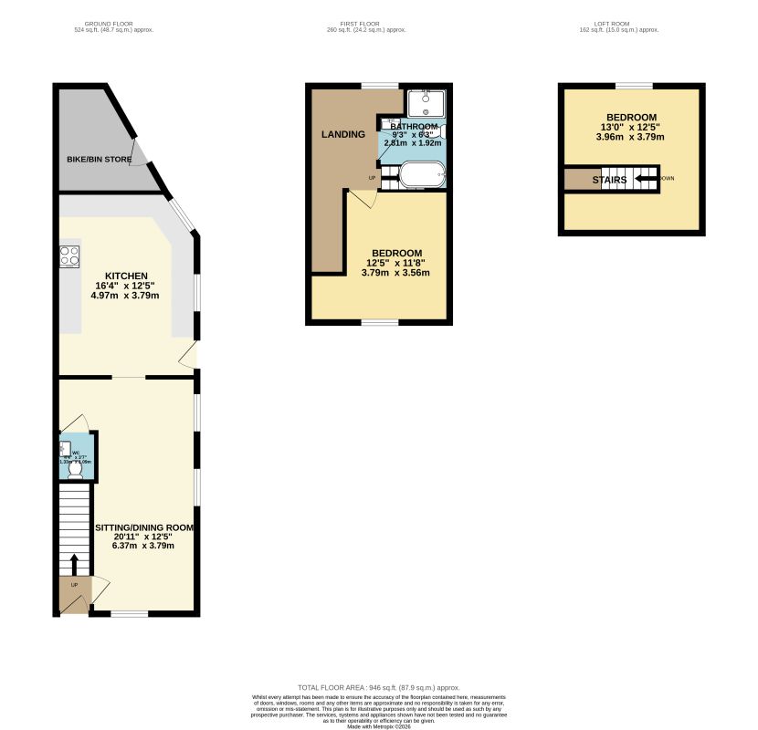 Cupcake Cottage, 17A Holyrood Street, Chard, Somerset, TA20 2AH
