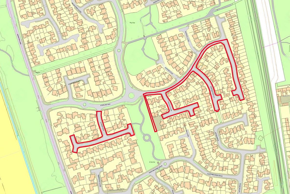 Property for Auction in London - Land at Cliveden Walk and Dartington Way, Nuneaton, Warwickshire, CV11 4SE