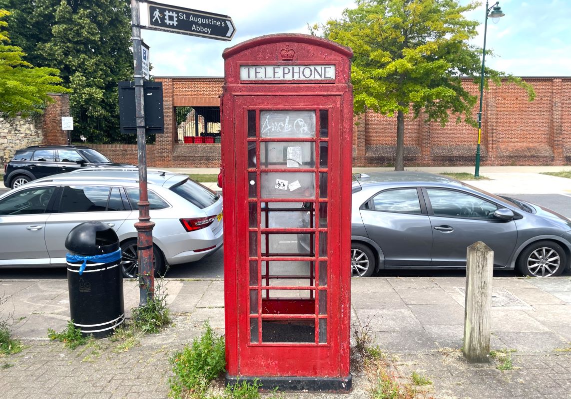 Property for Auction in London - Telephone Kiosk at Lower Chantry Lane, Longport, Canterbury, Kent, CT1 1PE