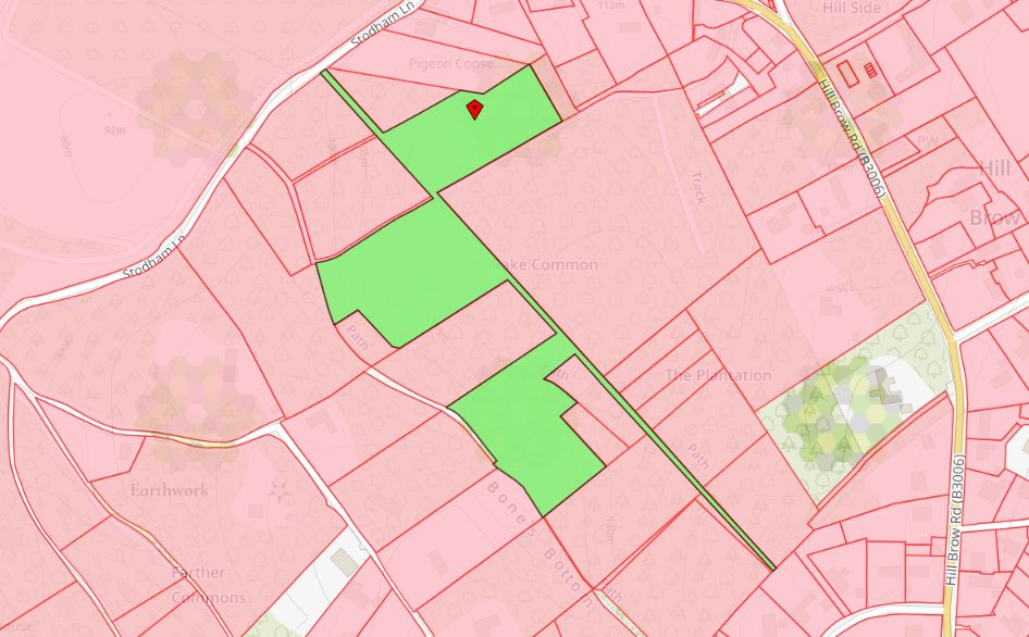 Property for Auction in London - Land at Stodham Lane, Liss, Hampshire, GU33 7LJ
