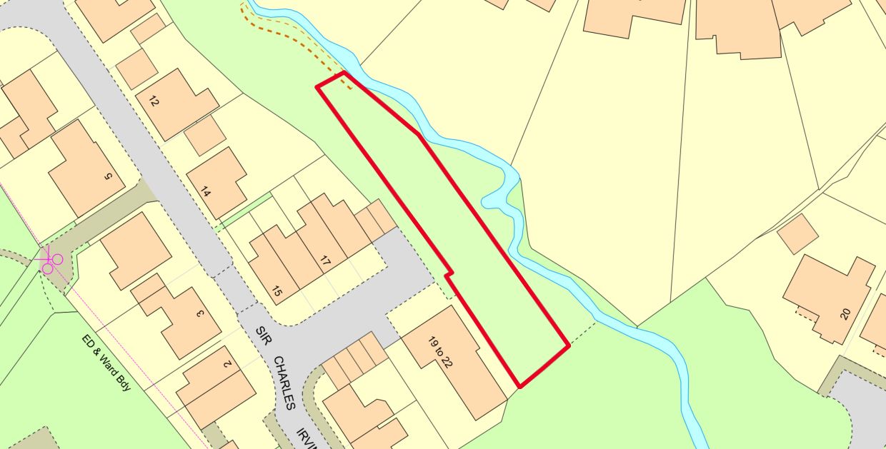 Property for Auction in London - Land at 19-20 Sir Charles Irving Close, Cheltenham, Gloucestershire, GL50 2DS